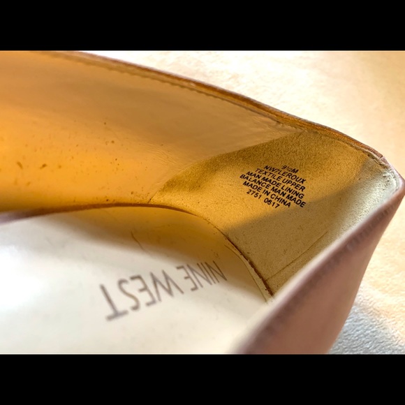 Nine West Blush Satin Pumps - US 9.5 - Picture 8 of 8